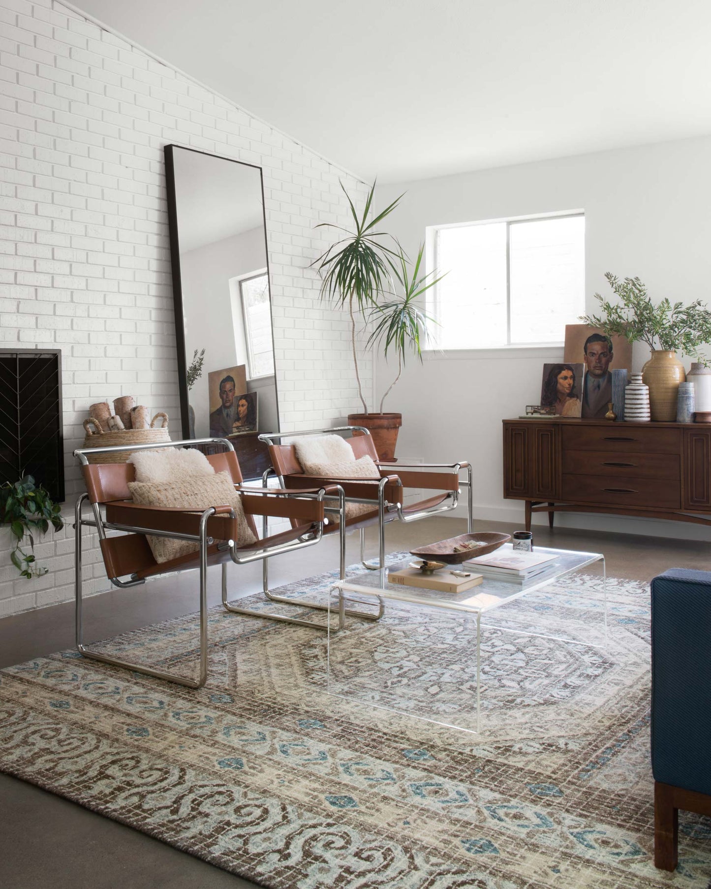 Loloi Tatum TW-02 Stone / Blue