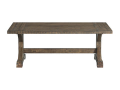 Finn 3PC Accent Trestle Table Set-Coffee Table & Two End Tables