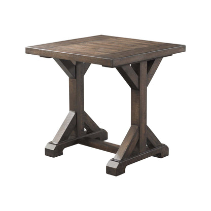 Finn Trestle Base End Table