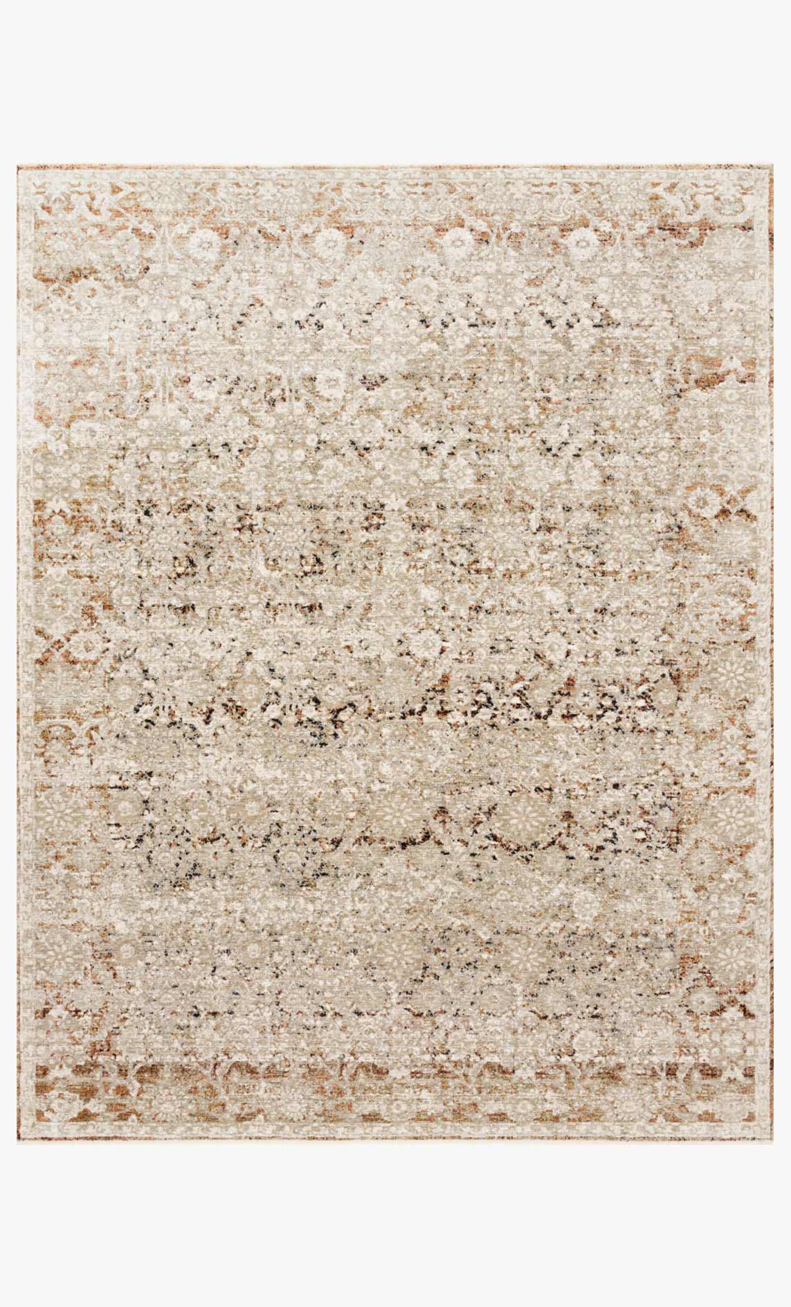 Loloi Theia THE-07 Natural / Rust