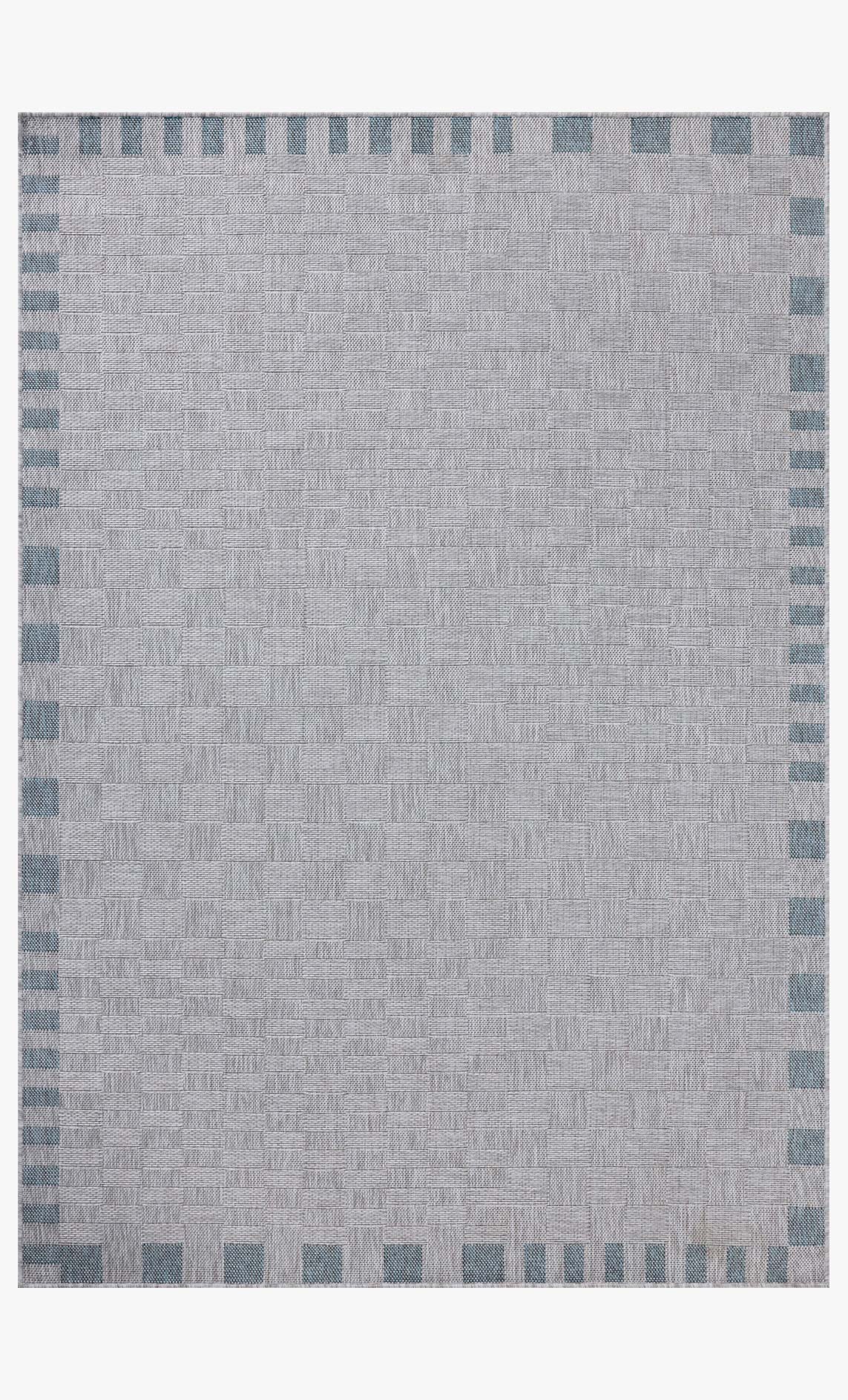 Amber Lewis x Loloi Topanga TOP-07 Silver / Blue