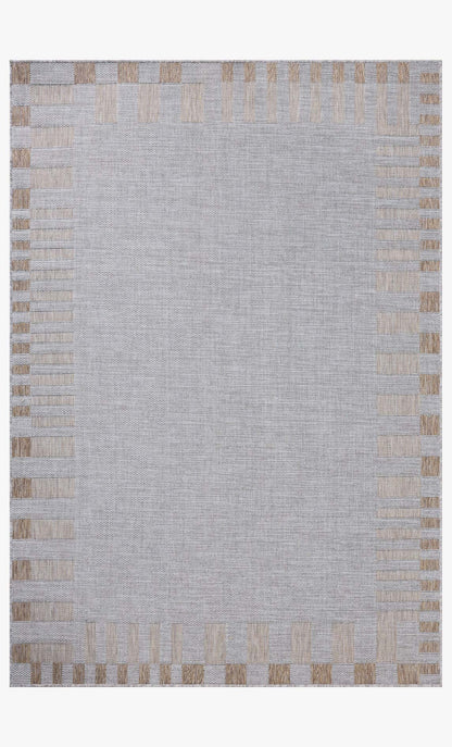 Amber Lewis x Loloi Topanga TOP-08 Silver / Natural