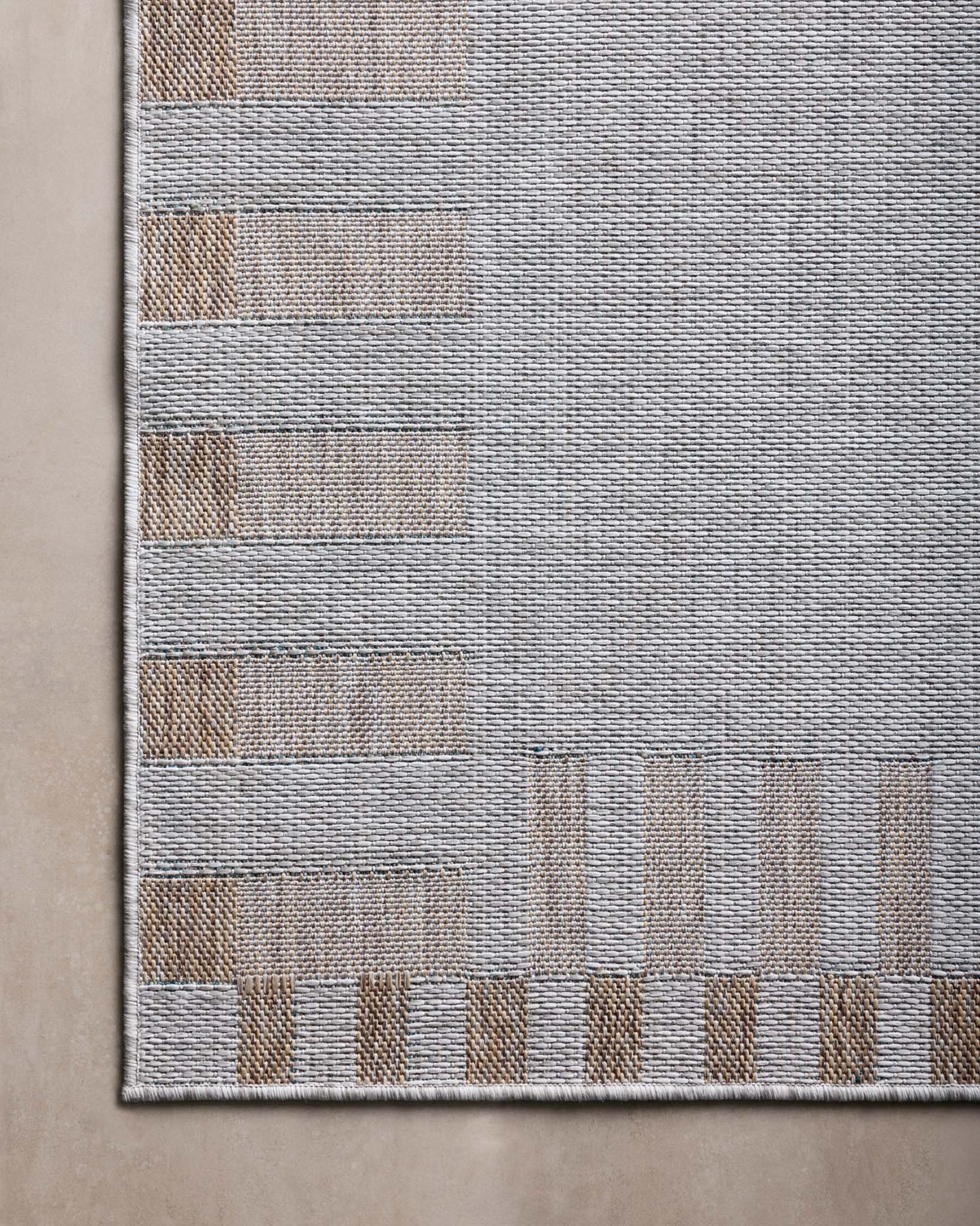 Amber Lewis x Loloi Topanga TOP-08 Silver / Natural