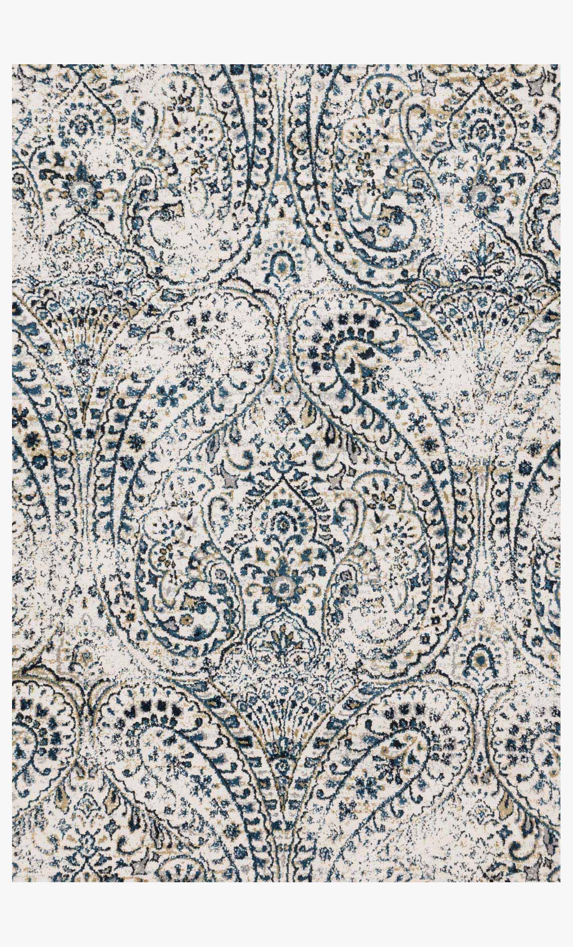 TC-02 IVORY / INDIGO