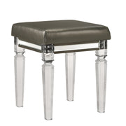 Twenty Nine Dressing Stool W/Acrylic Leg