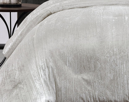 Taos 7 pc Comforter King White CAT C