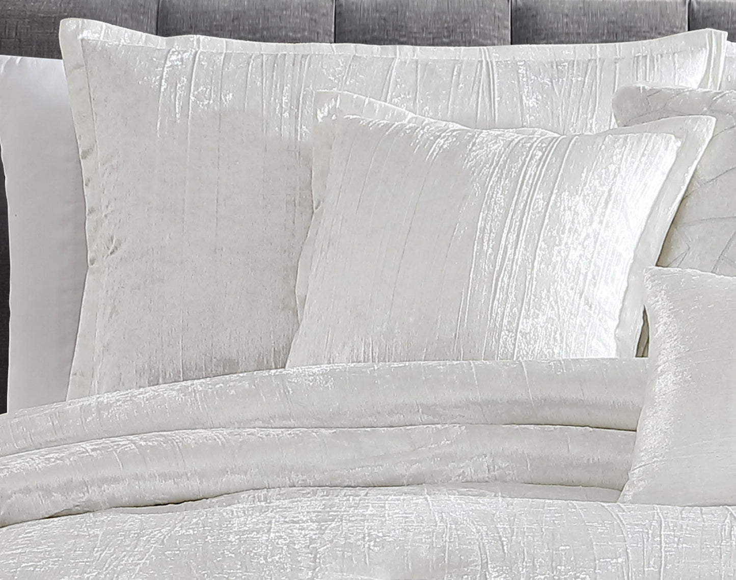 Taos 7 pc Comforter King White CAT C