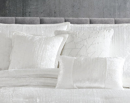Taos 7 pc Comforter King White CAT C