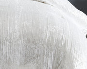 Taos 7 pc Queen Comforter Set White