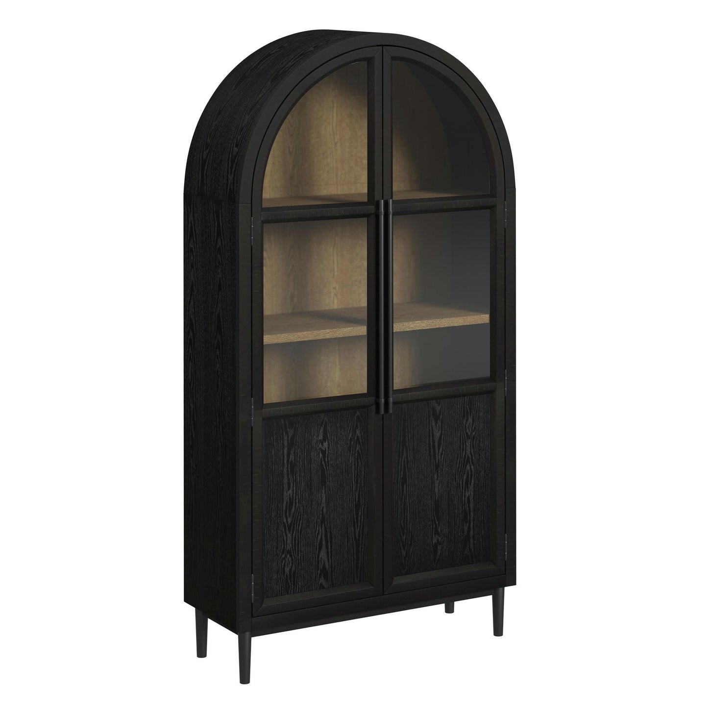 Taurus Bookcase in Flat Black