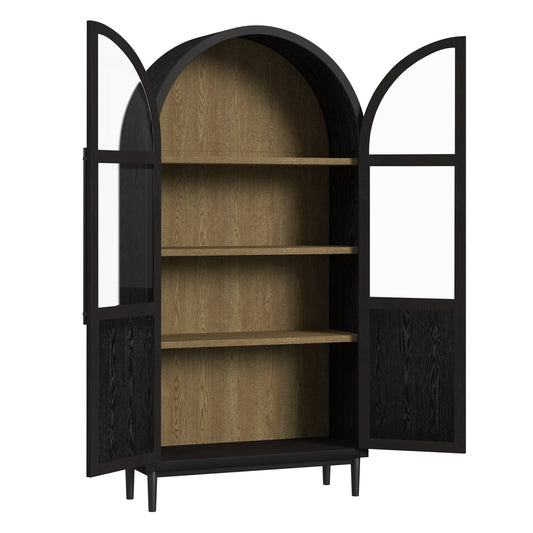 Taurus Bookcase in Flat Black