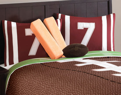 Touchdown Twin Comforter Set CAT Kid C (5 Pc)(*NO SKIRT INCLUDED*)
