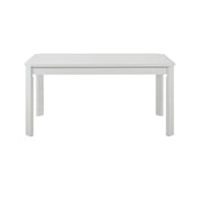 Travis Youth 5PC Dining Set with Table and 4 Chairs in White