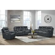 Trinidad Power Recliner with Power Motion Head Recliner in Pebble Grey