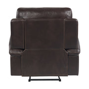 Trinidad Power Recliner with Power Motion Head Recliner in Pebble Brown