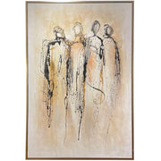 Troupe Framed Canvas Art