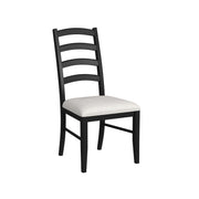 Tulane 6PC Dining Set with Table, 4 Chairs, and Bench in Oak and Black