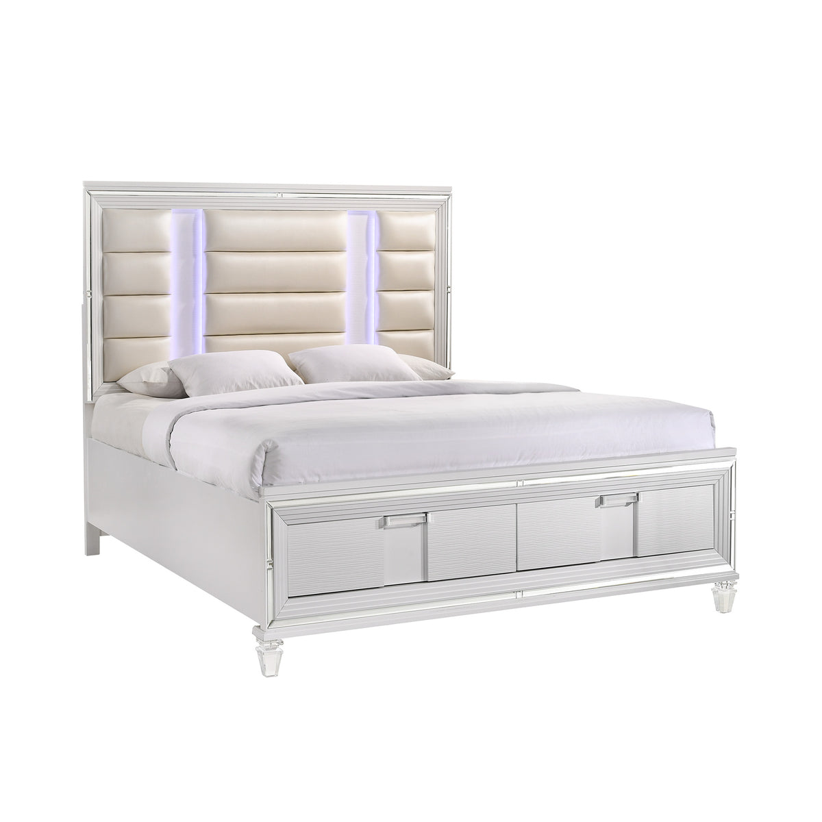 Twenty Nine King Storage 3Pc Bedroom Set In White