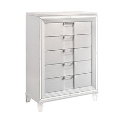 Twenty Nine King Storage 5PC Bedroom Set in White