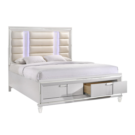Twenty Nine King Bed White
