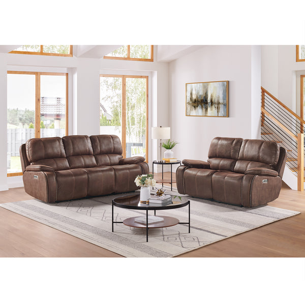Atlantis Power Motion Sofa & Loveseat Set