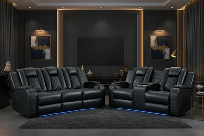Carlo Power Motion 2PC Living Room Set