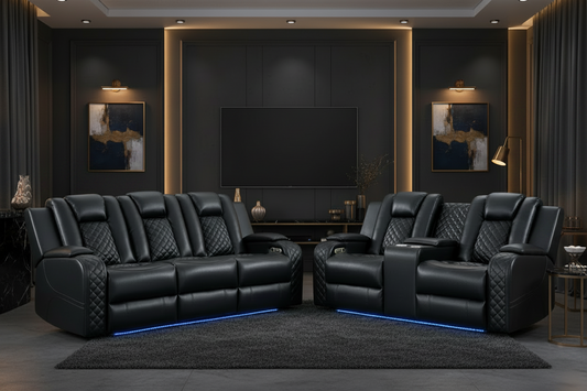 Carlo Power Motion 2PC Living Room Set