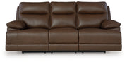 VonRyan PWR REC Sofa with ADJ Headrest