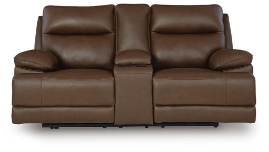 VonRyan PWR REC Loveseat/CON/ADJ HDRST