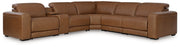 Rally-Up 6-Piece Power Reclining Sectional with Console