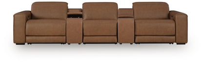 Rally-Up 5-Piece Power Reclining Sectional with Console