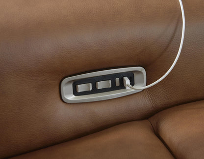Rally-Up 2-Piece Power Reclining Sectional Loveseat with Console
