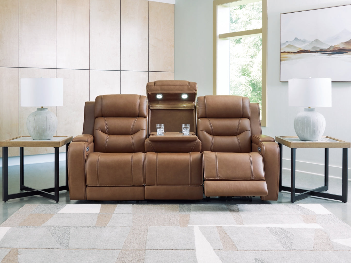 Dreamer PWR REC Sofa w/Audio Seating