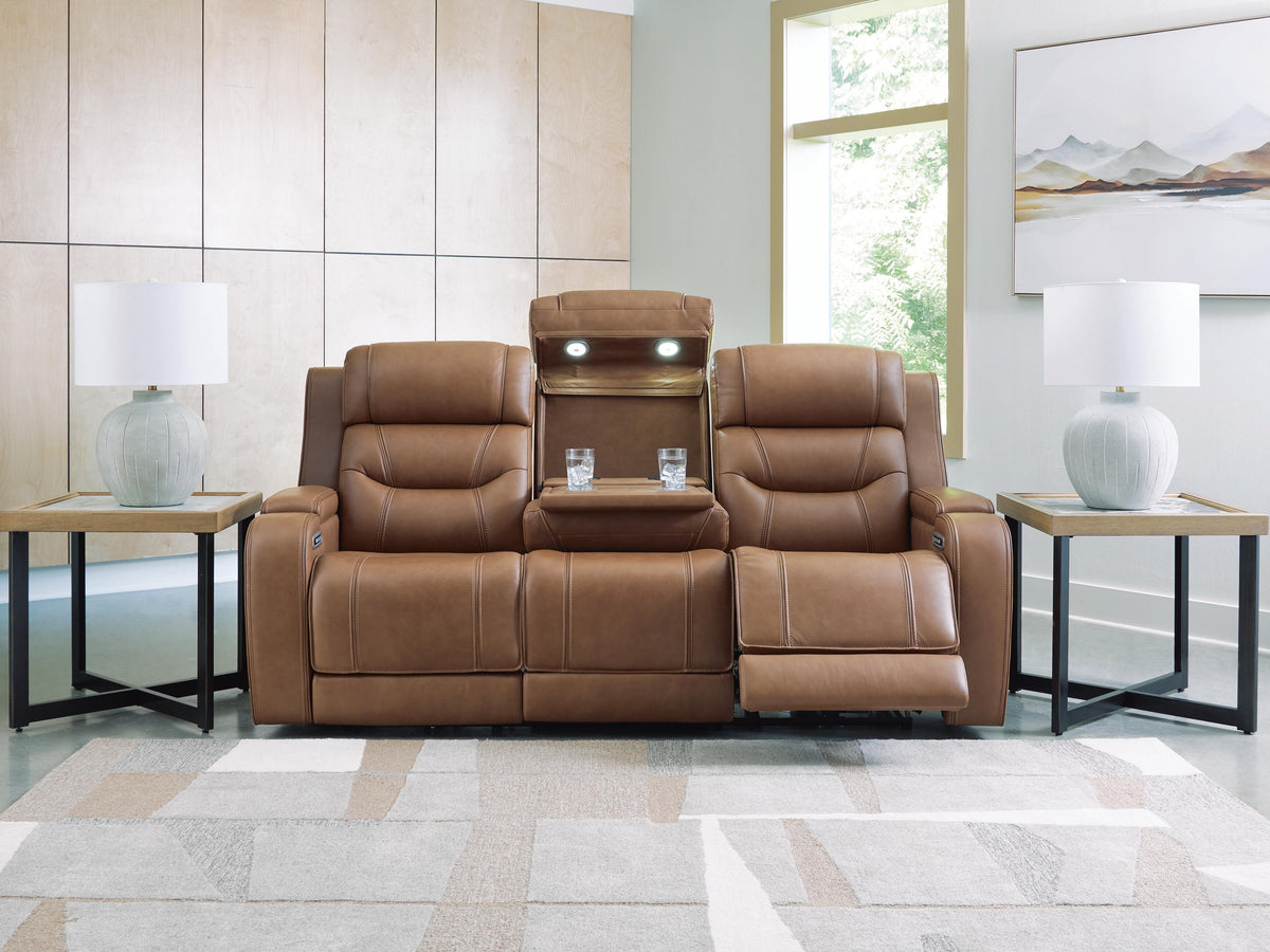 Dreamer PWR REC Sofa w/Audio Seating