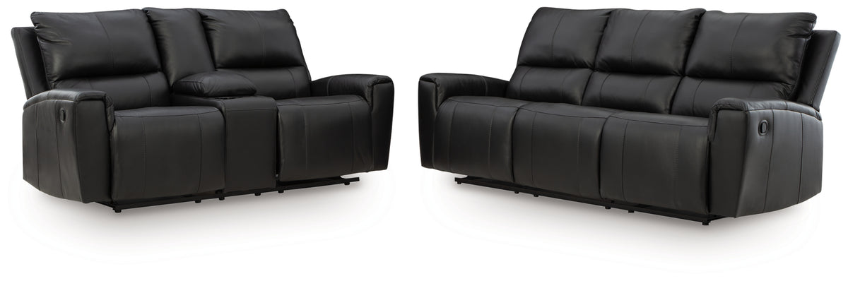 Glossmore Sofa and Loveseat
