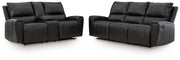Glossmore Sofa and Loveseat