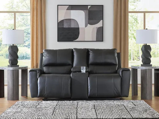 Danemere 2PC Rec Loveseat w/Console