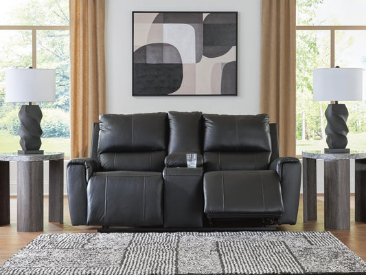 Danemere DBL Rec Loveseat w/Console