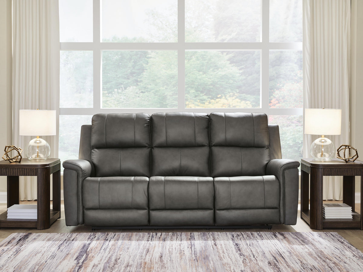 Beryton PWR REC Sofa with ADJ Headrest