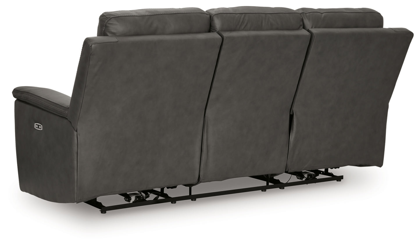 Beryton PWR REC Sofa with ADJ Headrest