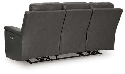 Beryton PWR REC Sofa with ADJ Headrest