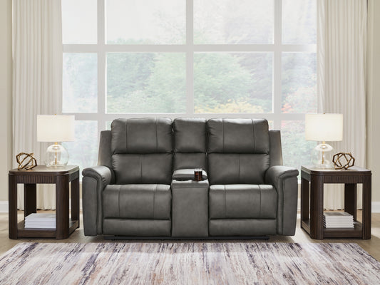 Beryton PWR REC Loveseat/CON/ADJ HDRST