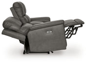 Beryton PWR REC Loveseat/CON/ADJ HDRST