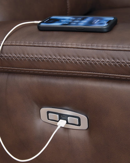 Beryton PWR REC Loveseat/CON/ADJ HDRST