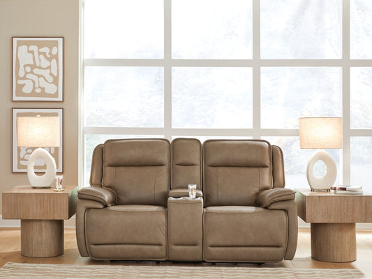 Malcesine PWR REC Loveseat/CON/ADJ HDRST