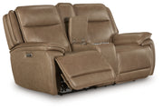 Malcesine PWR REC Loveseat/CON/ADJ HDRST