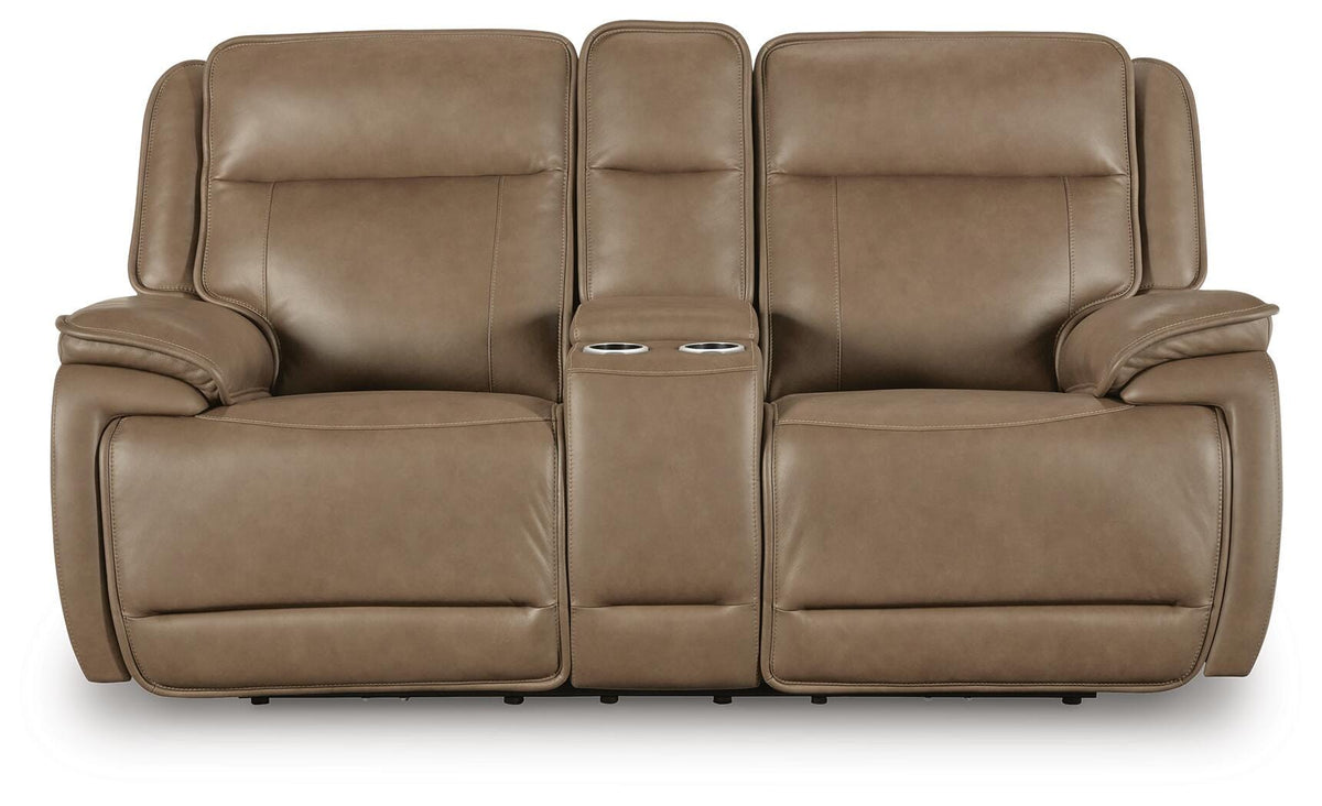 Malcesine PWR REC Loveseat/CON/ADJ HDRST