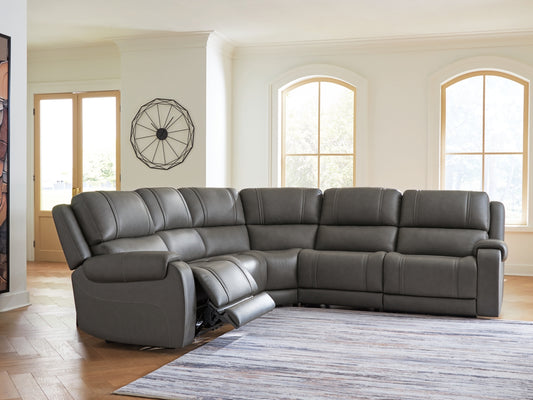 5Z-Harrenhurst 5-Piece Power Reclining Sectional