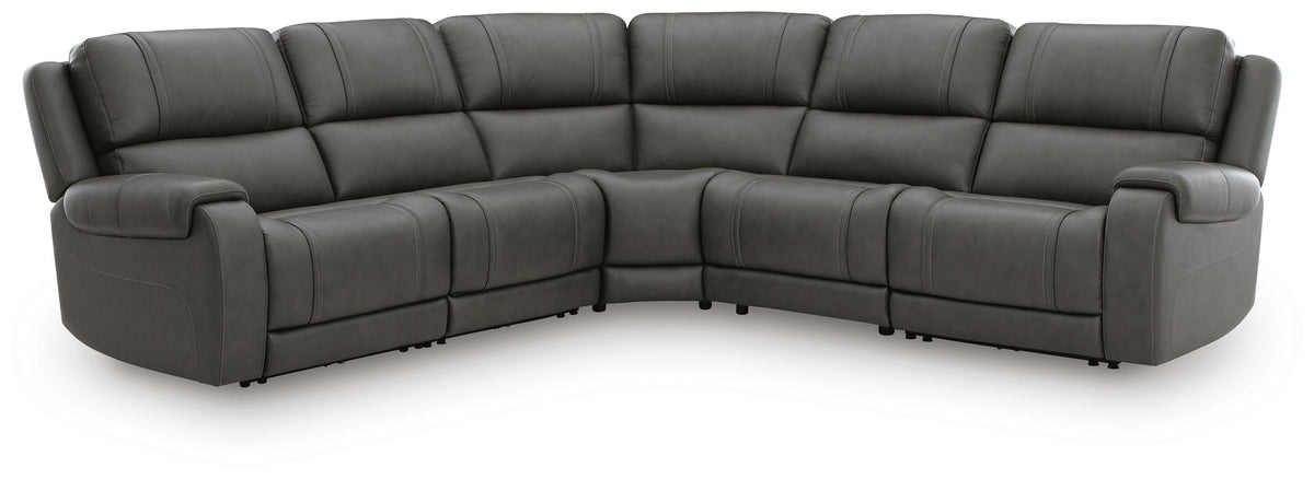 5Z-Harrenhurst 5-Piece Power Reclining Sectional