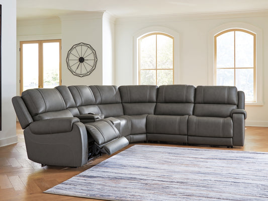 5Z-Harrenhurst 6-Piece Power Reclining Sectional